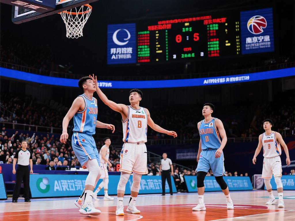 拜月宁解读AI预测:新疆对战南京比赛结果揭秘 在篮球赛场上,每一场比赛的结果都牵动着无